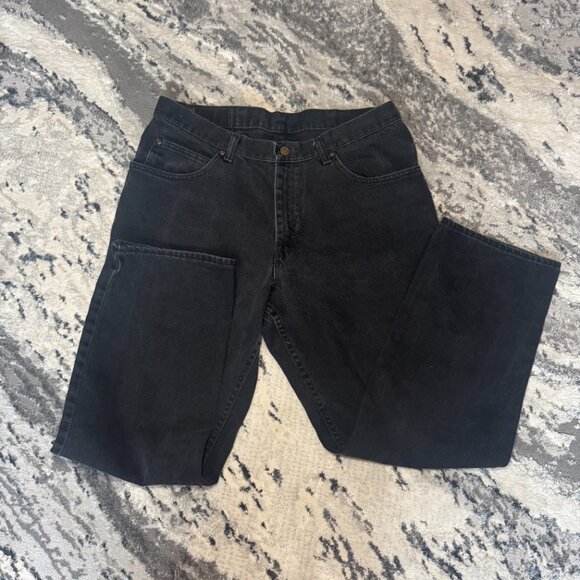 Riders by Lee Dark Wash Black Straight Denim Jeans - Picture 12 of 12